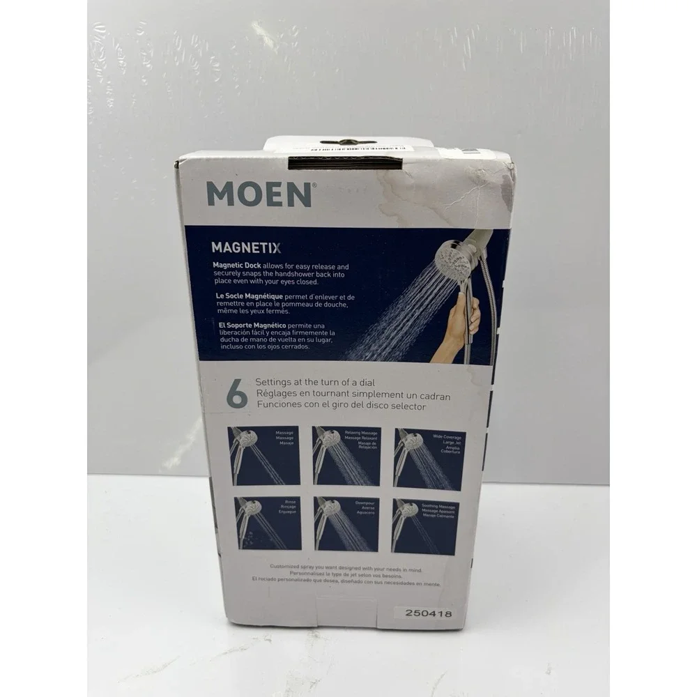Moen Engage Magnetix Shower Head with Handheld Sprayer Chrome Finish